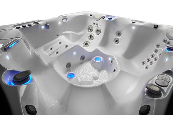 Caldera spas has the best engineered hot tub massage jets in the industry