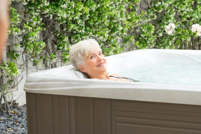 20 minutes in your hot tub every day brings relaxation of body and mind.