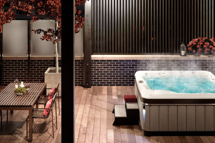 Finding the right hot tub is often about finding the hot tub that best fits your living space
