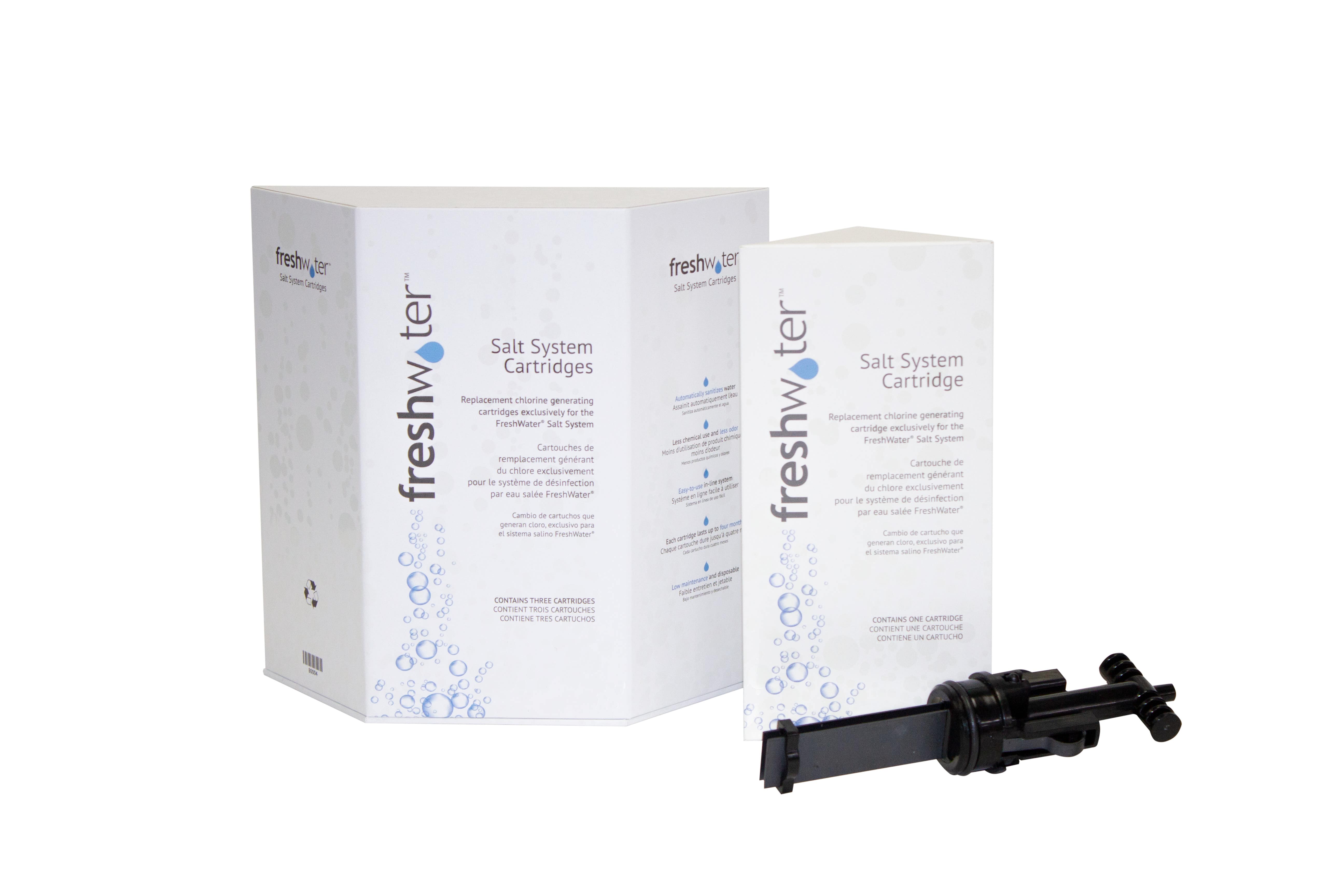 The FreshWater™ Salt System offers refreshing water with minimal maintenance.