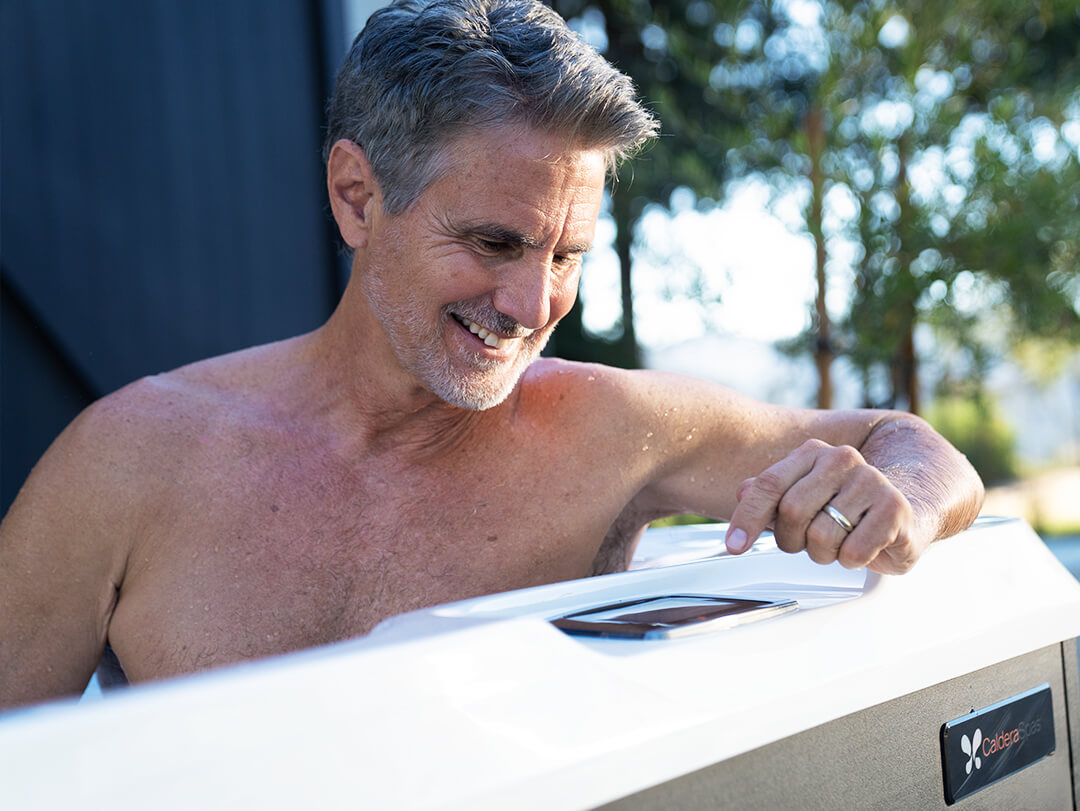 The Caldera Spas App provides ease of ownership for its owners.
